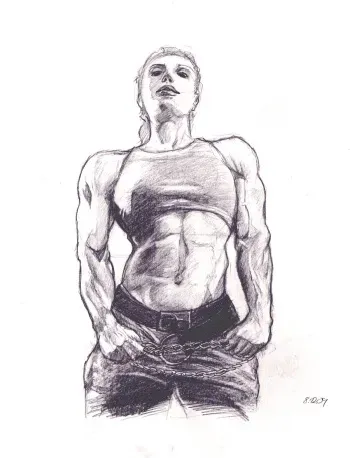 Muscle Females 7 manga cover