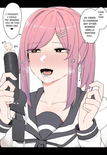 The Story of How My Yandere Kouhai Used Me as a Penis Gag manga cover