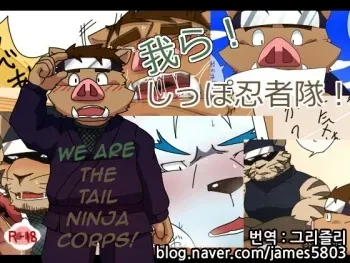 [Otousan (Otou)] Warera! Shippo Ninja Tai! -Bangai Hen- | We Are The Tail Ninja Corps! [Korean] [Digital] manga cover
