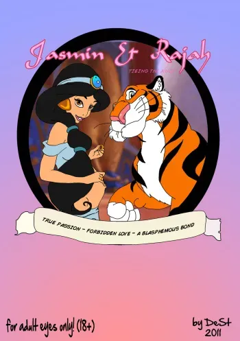 [DeSt] Jasmine & Rajah Tieing The Knot (Aladdin) manga cover