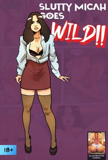 [Illustravitor] Slutty Micah goes Wild manga cover