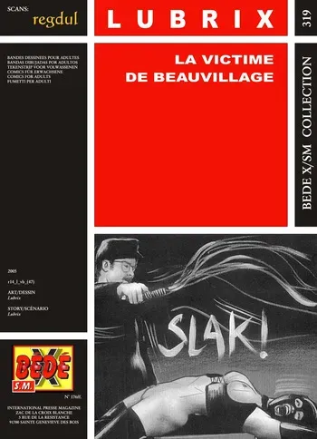 [Bédé X S.M. 319] Topaz [= Lubrix / Marine de Sailly] - La victime de Beauvillage manga cover