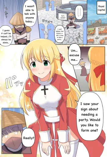 Gozaru to Priest-san manga cover
