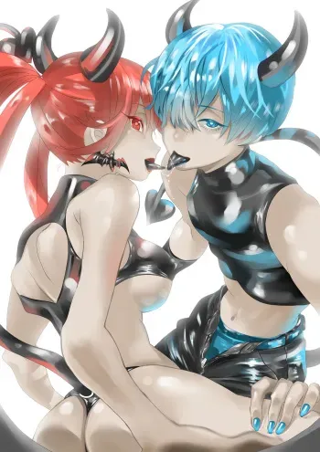 [Nankyoku Kishi] Rakudai Succubus to Yuutou Incubus manga cover