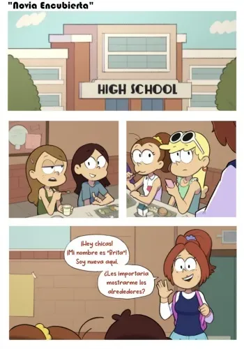 [ta777371] Undercover Girlfriend | Novia Encubierta (The Loud House) [Spanish] {La Lagartija Lesbiana} manga cover