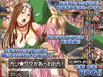 [Studio EroHouse] Kandata ga Arawareta! (Dragon Quest) manga cover