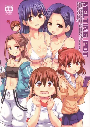 (C101) [Fountain's Square (Hagiya Masakage)] MELTING POT (Boku no Kokoro no Yabai Yatsu) [Spanish] [Lovely Diablesse Scan] manga cover