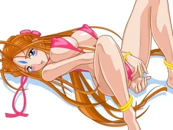 Belldandy Animated flash stills {Ah! My Goddess} manga cover