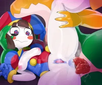 [MDTheTesT] npc love (The Amazing Digital Circus) manga cover