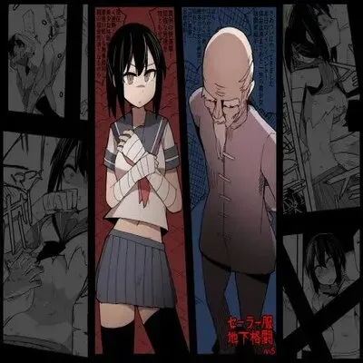 Underground Fight in a Sailor Uniform [Original] manga cover