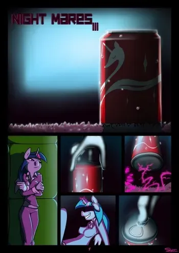 [Slypon] Night Mares III (My Little Pony: Friendship is Magic) manga cover