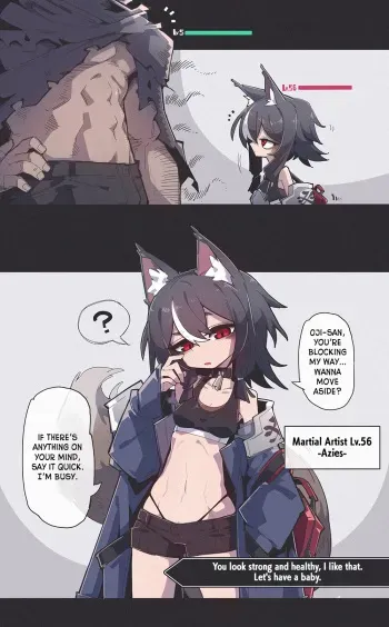 Fight Starts 3 Seconds After Meeting! manga cover