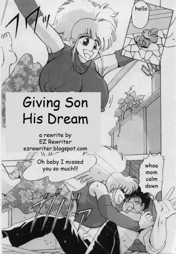 Giving Son His Dream manga cover