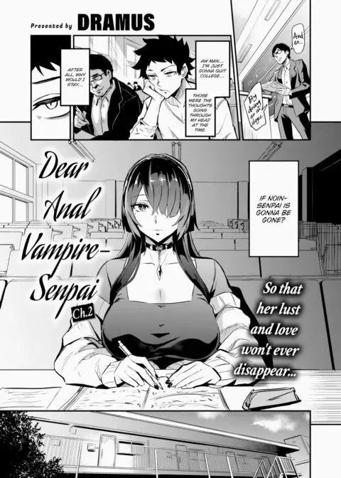 Dear Anal Vampire-senpai Ch.2 manga cover