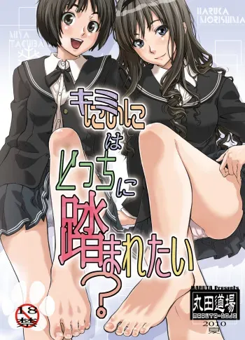 [MARUTA-DOJO (MARUTA)] Kimi wa Docchi ni Fumaretai? (Amagami) [Digital] manga cover