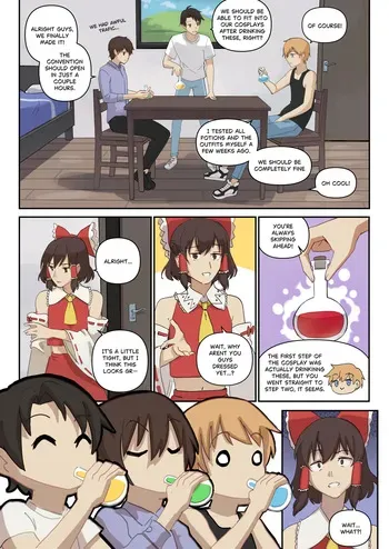 [Layruwu] Touhou Cosplay [English] manga cover