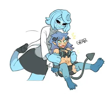 [lewdlemage] Majin vore fusion manga cover
