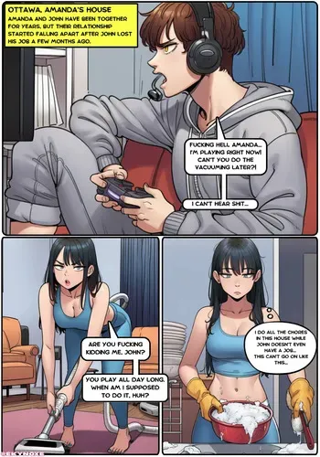 Girlfriend's Revenge manga cover