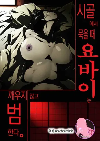 [Junk Center Kameyoko Bldg] Inaka Otomari no Yobai wa, Okosazu Okasu. | 시골에서 묵을 때 요바이는 깨우지 않고 범한다 [Korean] [팀 마스터] [Incomplete] manga cover