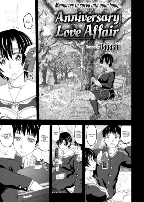 Anniversary Love Affair manga cover