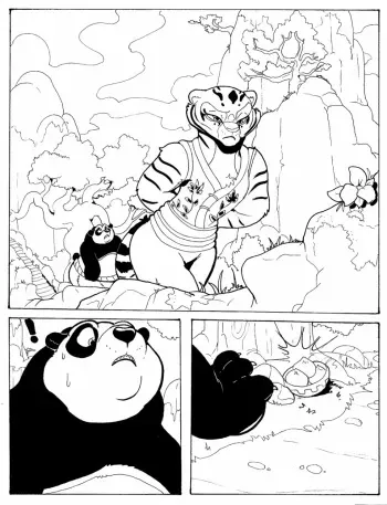 [Rabid] Dumpling Plumping (Kung Fu Panda) manga cover