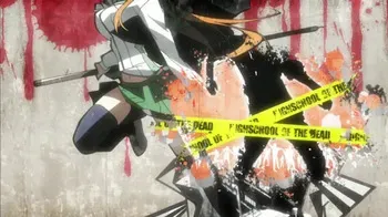 Highschool of the Dead (New Version HD) Act.01 - Spring of the DEAD manga cover