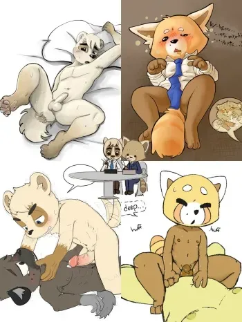Aggretsuko - Anai and Resasuke manga cover