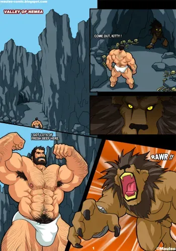 [Mauleo] Valley of Nemea (Hercules) manga cover