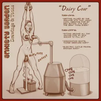 [Amber] - Cow milking, slavery manga cover