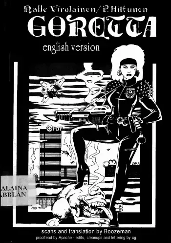 [Petri Hiltunen, Nalle Virolainen] Goretta [English] {Boozeman} manga cover