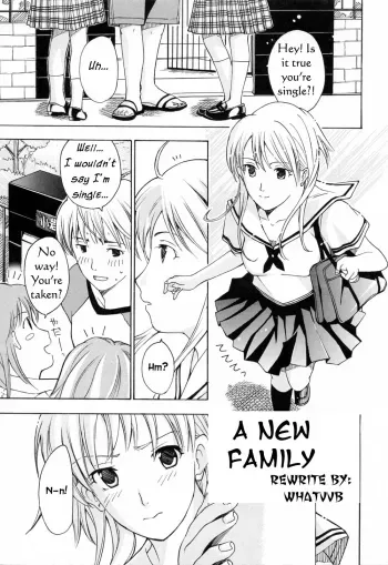 A New Family manga cover