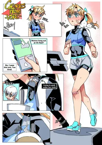 [LuckyB] Calories From Vore manga cover