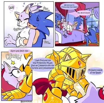 [QuaverDraws (QuaverNSFW)] Her Knight manga cover