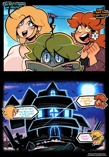 [Thehornyzen] Monster Mansion Madness! manga cover