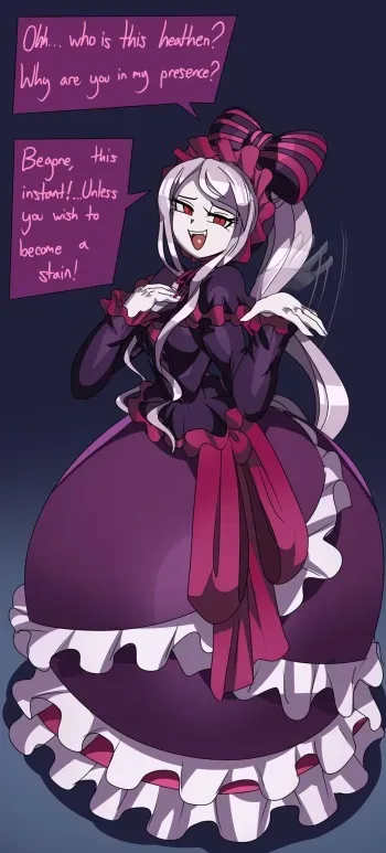 [CaptainKirb] Shalltear Bloodfallen & Albedo instant loss comm (Overlord) manga cover