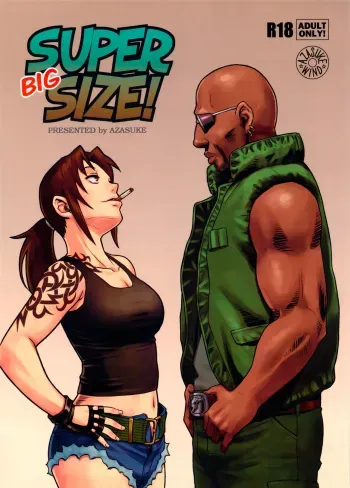 (C84) [AZASUKE WIND (AZASUKE)] SUPER BIG SIZE! (BLACK LAGOON) [Spanish] {Ichi no Fansub} manga cover