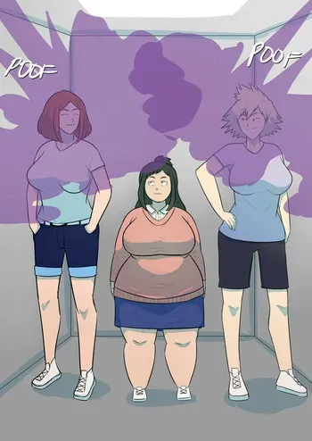[ Cvetkanille ] Inko Midoriya lustful lift experience (clean) manga cover