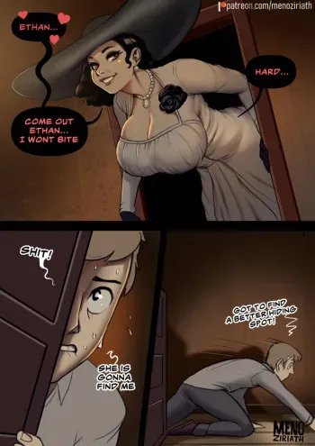 [Meno Ziriath] Oh, poor Ethan... (Resident Evil) manga cover