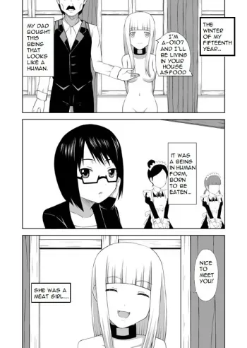 Meat Girl a-0107 manga cover