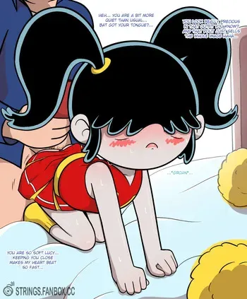 [Strings] The Loud House - Lucy cheerleader smut manga cover