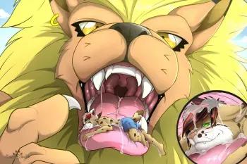 [S2-Freak] Artworks (giantess, giants, vore, big breasts, paws) manga cover