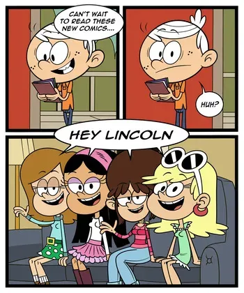 [Taki8hiro] Lincoln x Mandee (The Loud House) manga cover