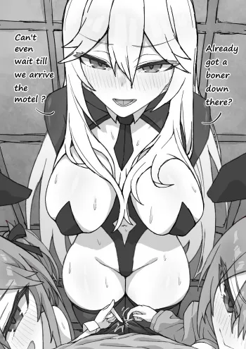 Botan X Lamy X Towa bunny girls femdom manga cover