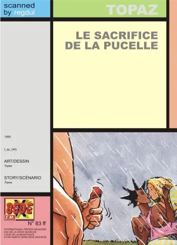 [Topaz] The Virgin Sacrifice [French] manga cover