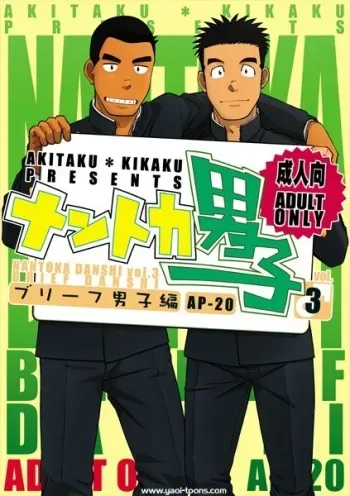 Nantoka Danshi Vol. 3 Brief Danshi manga cover