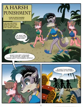 [Wilsondude] A Harsh Punishment manga cover