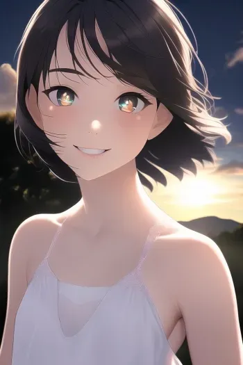 La Fille a la Robe Blanche [AI Generated] manga cover