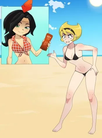 Brats, Busted: Mandy and Her Gang Get Theirs! (Rodjim X AnoneySnufftan) manga cover