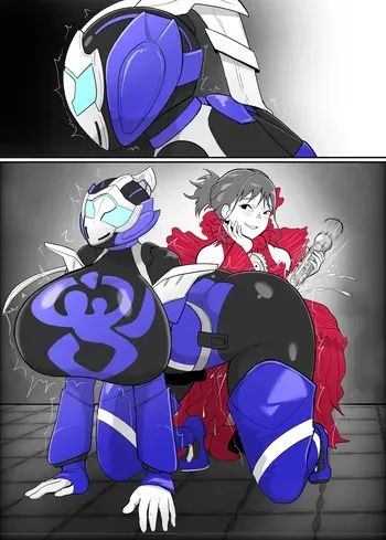 [creople] Jeanne Dildo kurui (Kamen Rider Revice) manga cover