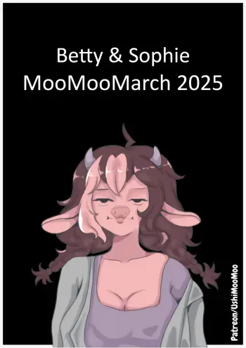Betty & Sophie MooMooMarch 2025 manga cover